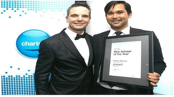 Best of Luck to Andrew Thomas, Nominee for the National New Adviser of the Year Award