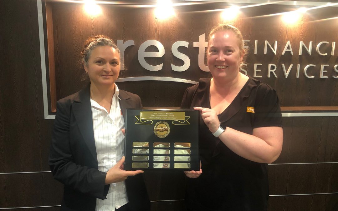 Congratulations Suzanne and Rebecca – Crest employees of the year for 2020